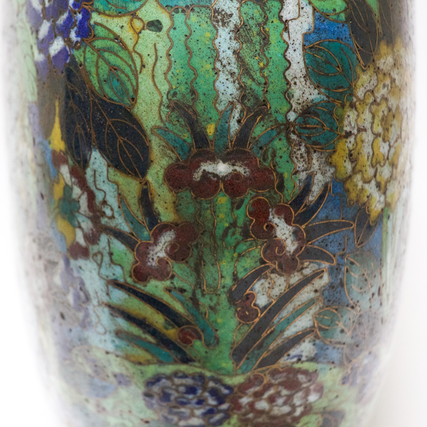 CLOISONNÉ-ENAMEL MOON FLASK BIANHU, JIAQING