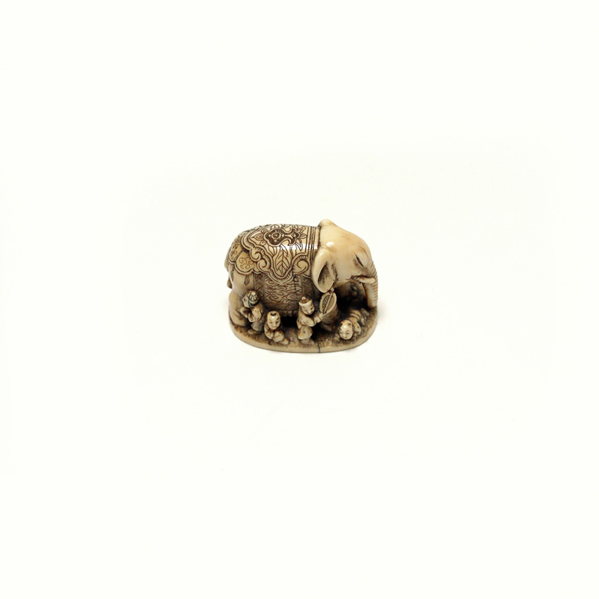 NETSUKE EN IVOIRE, EDO XIXe siècle