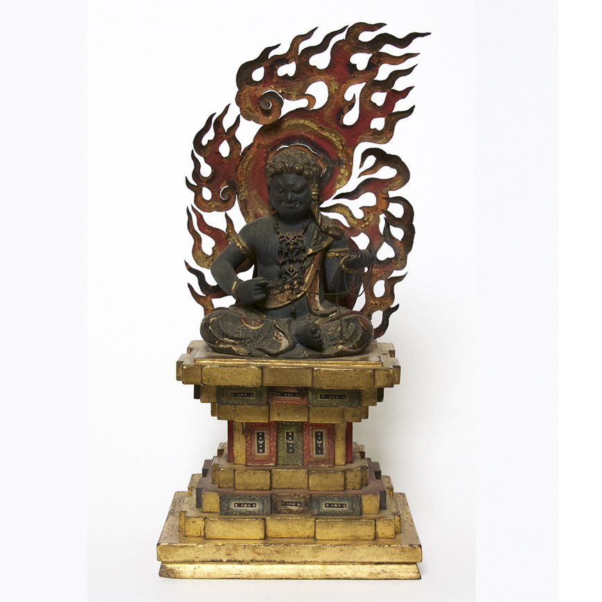 STATUE DE FUDO-MYOO, EDO DÉBUT XVIIIe
