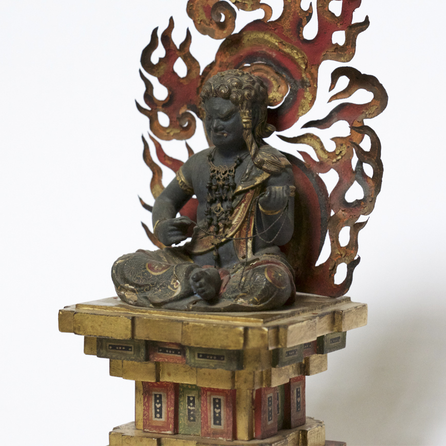 STATUE DE FUDO-MYOO, EDO DÉBUT XVIIIe