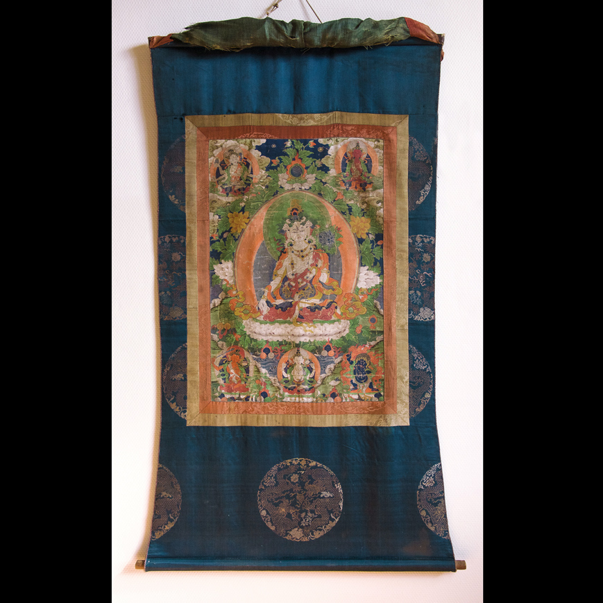 THANGKA OF WHITE TARA 18-19TH