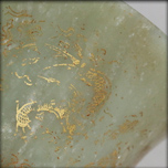 A OLIVE GREEN JADE RITUAL CUP, QIANLONG MARK