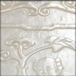 PLAQUE EN JADE BLANC, QING FIN XVIIIe