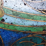 CLOISONNÉ-ENAMEL MOON FLASK BIANHU, JIAQING